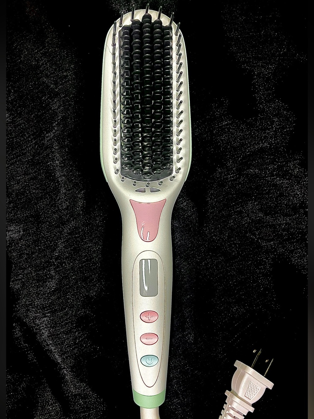 Mane Get Ur Sleek On Heated Straightening Brush